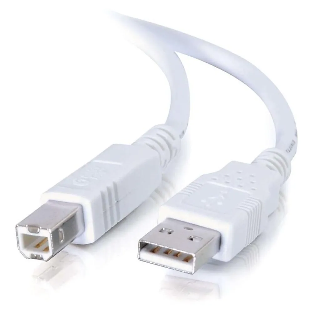 C2G Cables to Go C2G 1m USB 2.0 A/B Cable, White