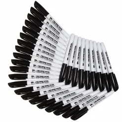 Dry Erase*Educators Resource Charles Leonard Dry Erase Lap Board Jumbo Classroom Pack, 30 Boards, 30 Dry Erase Markers, 30 Multipurpose Erasers (CHL35090)