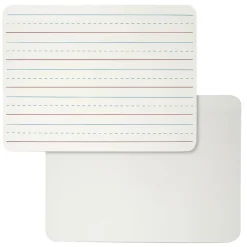 Dry Erase*CLI Charles Leonard 2-Sided Melamine Mobile Dry-Erase Whiteboard, 9" x 12", Pack of 6 (CHL35120-6)