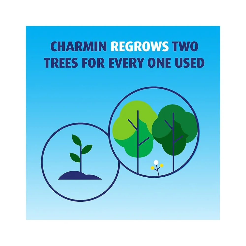 Essentials Soft Mega Toilet Paper, 2-Ply, White, 330 Sheets/Roll, 9 Rolls/Pack, 4 Packs/Carton (04536)<Charmin Sale