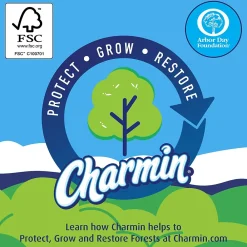 Essentials Soft Mega Toilet Paper, 2-Ply, White, 330 Sheets/Roll, 9 Rolls/Pack, 4 Packs/Carton (04536)<Charmin Sale