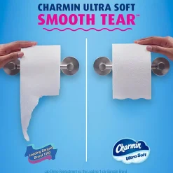 Ultra Soft Mega Toilet Paper, 2-Ply, White, 224 Sheets/Roll, 30 Rolls/Pack (01537)<Charmin