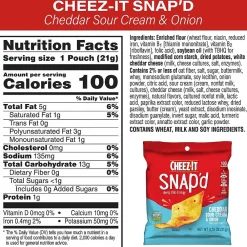 Cheez-It Crackers Variety Box, 1.5 oz., 45 Packs/Box (700-00122)