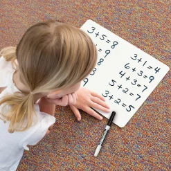 Dry Erase*Chenille Kraft 2-Sided Dry Erase/Chalk Board, 9" X 12", 10/Pack (CK-988310)