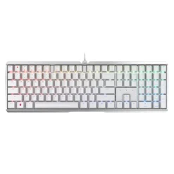 New Cherry MX Board 3.0S RGB Mechanical Keyboard with MX RED Switches, White (G80-3874HYAUS-0)