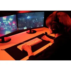 New Cherry MX Board 3.0S RGB Mechanical Keyboard with MX RED Switches, White (G80-3874HYAUS-0)