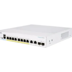 New Cisco 350 CBS350-8FP-2G-NA 10 Ports Gigabit Ethernet Rack Mountable Switch