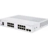 Online Cisco 350 18-Port Gigabit Ethernet Managed Switch, Silver (CBS35016TE2GNA)
