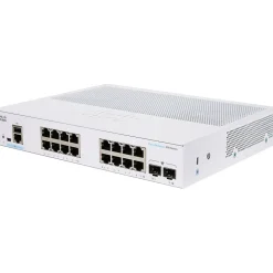 Online Cisco 350 18-Port Gigabit Ethernet Managed Switch, Silver (CBS35016TE2GNA)
