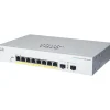 Discount Cisco 220 8-Port Gigabit Ethernet Managed Switch, Silver (CBS2208PE2GNA)