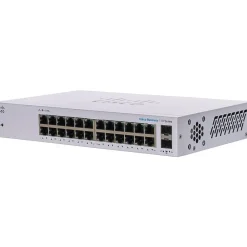 New Cisco 110 24-Port Gigabit Ethernet Managed Switch, Silver (CBS11024TNA)