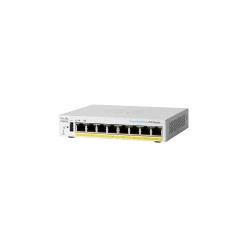 Cisco 250 8-Port Gigabit Ethernet Managed Switch, Silver (CBS2508PPDNA)