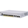 Online Cisco 350 8-Port Gigabit Ethernet Managed Switch, Silver (CBS3508PE2GNA)