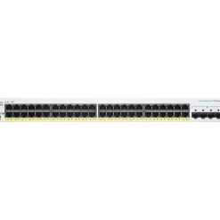 Discount Cisco 220 48-Port Gigabit Ethernet Managed Switch, Silver (CBS22048P4GNA)