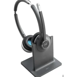 Clearance Cisco 562 Wireless, Bluetooth, Over-the-head Stereo Headset, Black CP-HS-WL-562-S-US=
