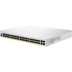 New Cisco Business 350 Series 52-Port Gigabit Ethernet Managed Switch, Silver (CBS350-48FP-4X-NA)
