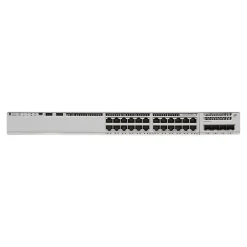 Cisco Catalyst 9200 24-Port Gigabit Ethernet Managed Switch, Silver (C9200-24P-E)