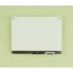 Dry Erase*ICEBERG Clarity Personal Glass Board, 24"x18"