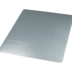 Chair Mats*Unbranded Cleated Carpet Chair Mat, 46" x 60'', Medium-Pile, Clear (UNV56808)