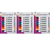 Markers|CLI Dry Erase Markers, Chisel Tip, Assorted, 8/Pack, 3 Packs (CHL47828-3)