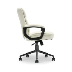 Ergonomic Chairs*Click365 Transform 2.0 Ergonomic Bonded Leather Swivel Desk Chair, (CCHR10007C) White
