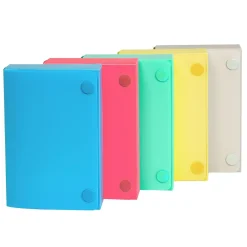 Index Cards*C-Line ® 3" x 5" Index Card Case, Assorted Colors, Pack of 24 (CLI58335-24)