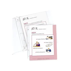 Sheet Protectors|C-Line Heavyweight Polypropylene/PP Sheet Protectors, Heavyweight, Clear, 100/Box (62033)