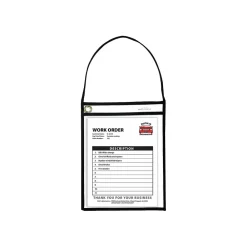 Sheet Protectors|C-Line Job Ticket Holders, 9" x 12", Clear, 15/Box (41922)