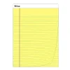 Notepads|C-Line Notepad, Wide Ruled, Yellow, 12 Pads/Bundle (CLI25106-12)
