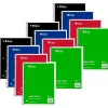 Subject Notebooks|C-Line 5-Subject Subject Notebooks, Wide Ruled, 180 Sheets, Assorted Colors, 3/Bundle (CLI22051-3)