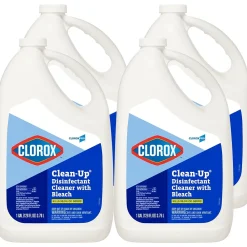 Clorox Clean-Up Disinfectant Cleaner with Bleach Refill, Unscented, 128 oz., 4/Carton (CLO 35420CT)<CloroxPro Outlet