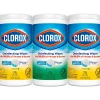 Disinfecting Wipes Value Pack, 75 Wipes/Container, 3/Pack (30208)<Clorox Hot