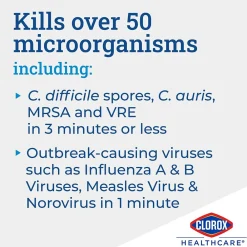 Bleach Germicidal Cleaner Refill, 128 oz., 4/Carton (68978)<Clorox Healthcare Best