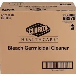 Bleach Germicidal Cleaner Refill, 128 oz., 4/Carton (68978)<Clorox Healthcare Best