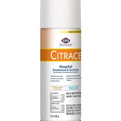 Citrace Hospital Disinfectant & Deodorizer, Aerosol Spray, Citrus, 14 Ounces (49100)<Clorox Healthcare Clearance