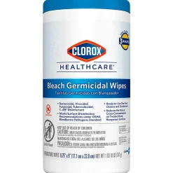 Healthcare Disinfecting Wipes, 70 Wipes/Canister (35309)<Clorox Clearance