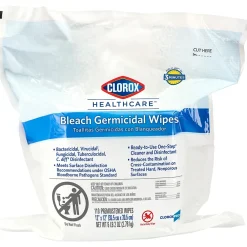 Healthcare Disinfecting Wipes Refill, 110 Wipes/Pouch (30359)<Clorox Best