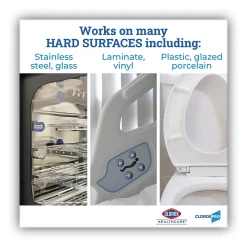 Disinfecting Wipes, 100 Wipes/Flat Pack, 6/Pack<Clorox Healthcare Hot