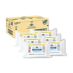 Disinfecting Wipes, 100 Wipes/Flat Pack, 6/Pack<Clorox Healthcare Hot