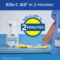 Fuzion All-Purpose Cleaners & Spray Disinfectant, Unscented, 32 oz., 9/Carton (31478CT)<Clorox Healthcare Sale