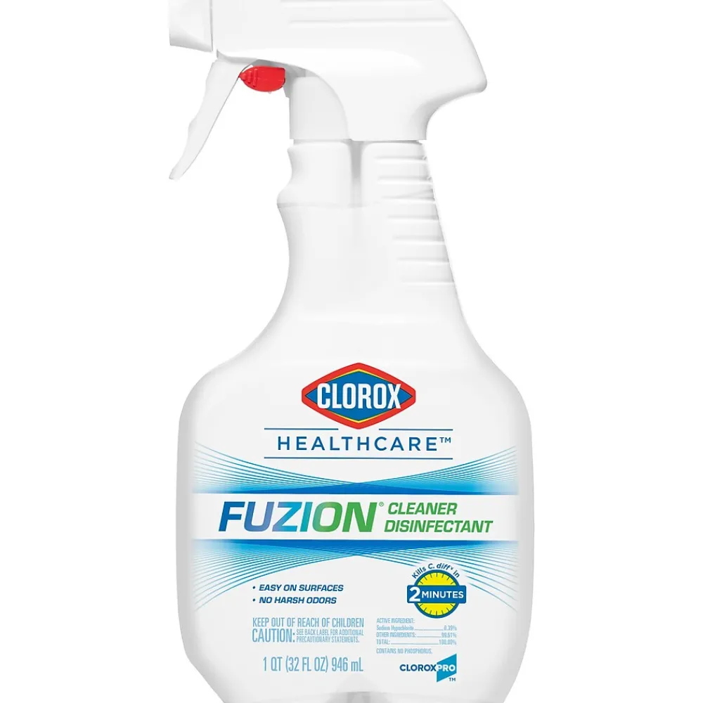 Fuzion Cleaner Disinfectant Spray, 32 fl. Oz. (31478)<Clorox Healthcare Outlet