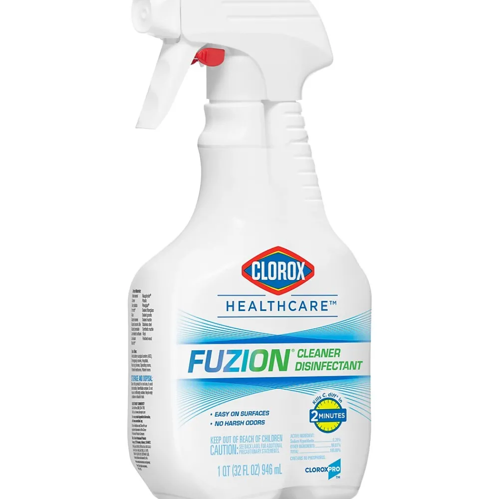 Fuzion Cleaner Disinfectant Spray, 32 fl. Oz. (31478)<Clorox Healthcare Outlet