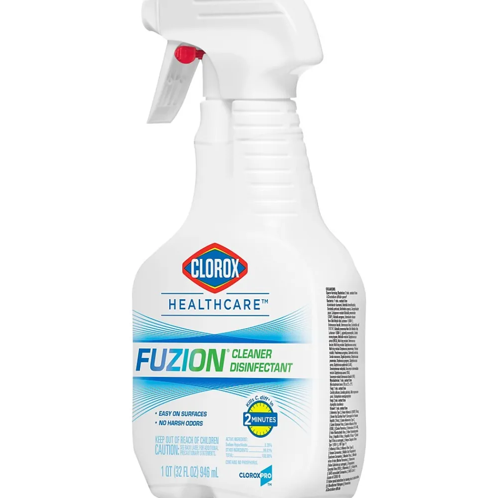 Fuzion Cleaner Disinfectant Spray, 32 fl. Oz. (31478)<Clorox Healthcare Outlet