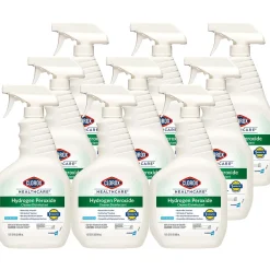 Hydrogen Peroxide Cleaner Disinfectant, 32 oz., 9/Carton (30828)<Clorox Healthcare Best