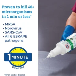 Hydrogen Peroxide Cleaner Disinfectant, 32 oz., 9/Carton (30828)<Clorox Healthcare Best