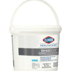VersaSure Disinfectant Wipes, 110 Wipes/Bucket (31759)<Clorox Healthcare Online