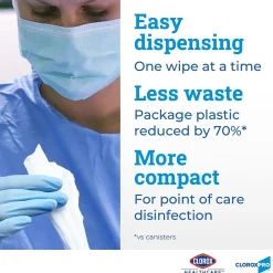 VersaSure Disinfectant Wipes, 30 Count Soft Pack (31760)<Clorox Healthcare Outlet