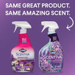 Scentiva Disinfecting Multi-Surface Cleaner Spray Bottle, Lavender and Jasmine, 32 fl. oz. (31387)<Clorox Sale