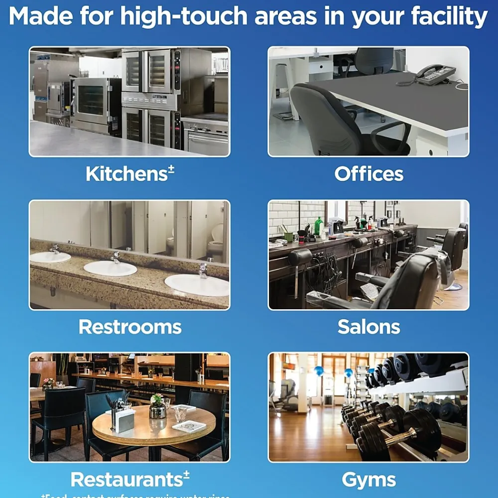 Turbo Pro All-Purpose Cleaners & Spray Disinfectant, Unscented, 121 oz., 3/Carton (60091CT)<Clorox Discount