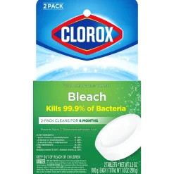 Ultra Clean Toilet Tablets Bleach, 3.5 oz. (CLO30024)<Clorox